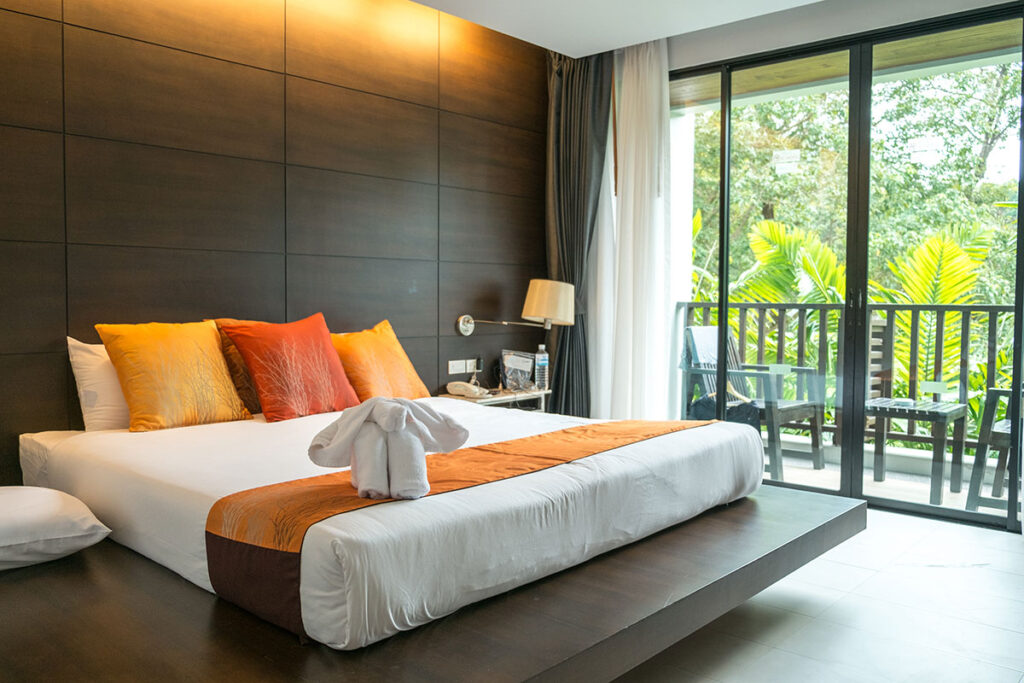 luxury hotel room